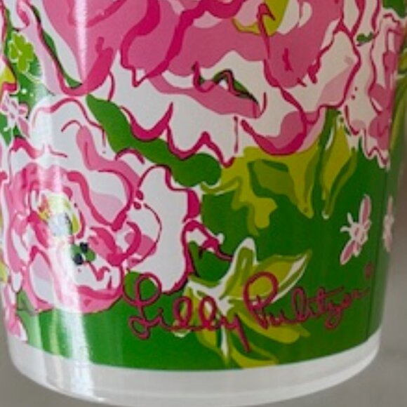 LILLY PULITZER May Flowers 14 Ounce To Go Tumblers 5 - Picture 2 of 11